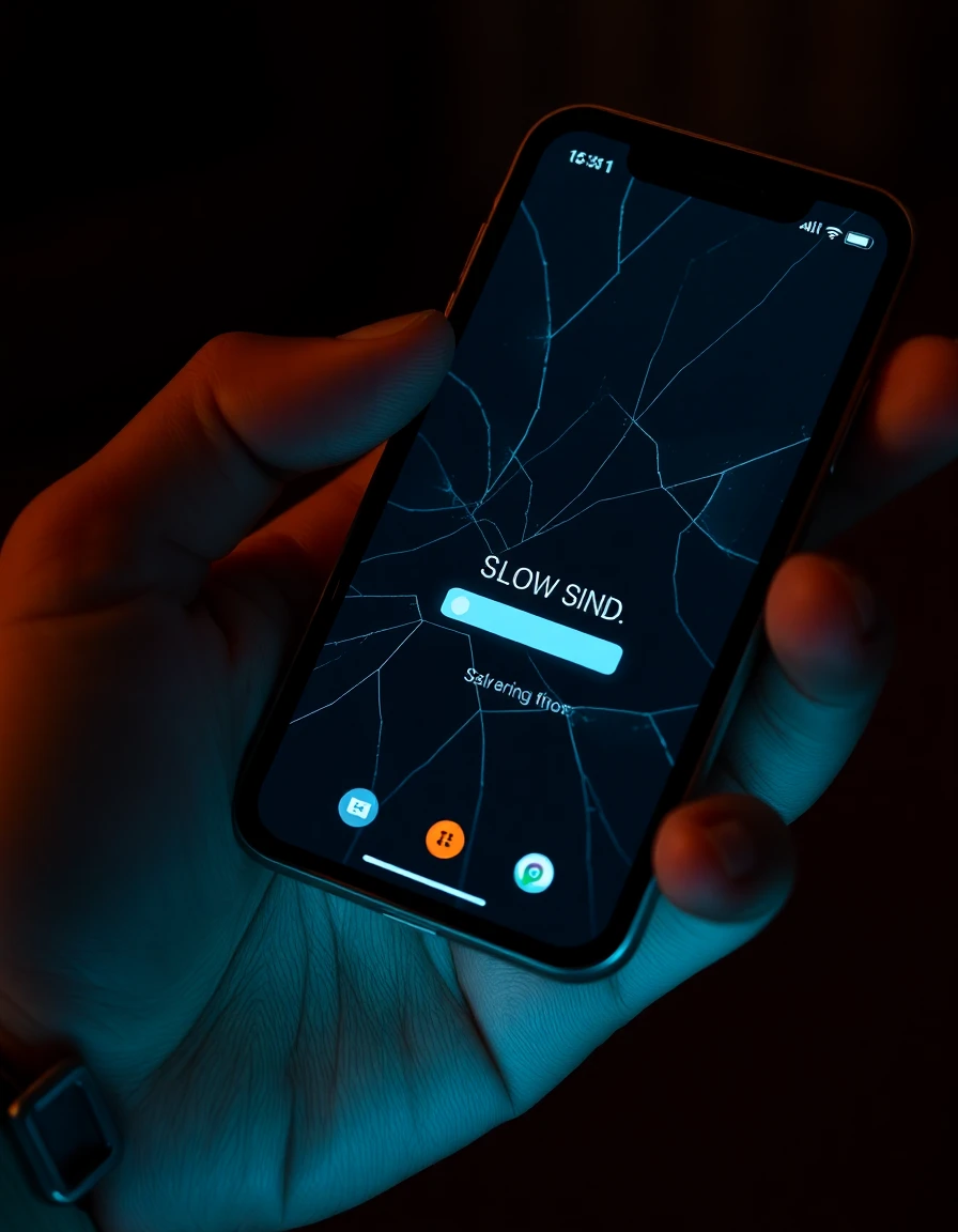 Transformacao de um smartphone lento em rapido capa